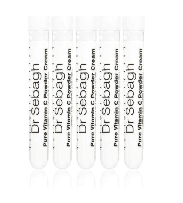 Set, Dr Sebagh, Pure Vitamin C Powder Cream, Revitalising, Cream, For Face, 5 pcs, 1.95 g  Dr Sebagh - Nutra Best Bulgaria