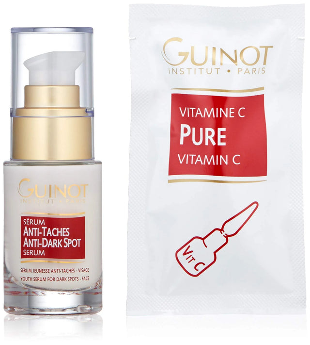 Set Guinot: Anti-Taches, Anti-Dark Spots, Serum, For Face, 23.5 ml + Pure, Vitamin C, Serum, For Face, 1.5 ml  Guinot - Nutra Best Bulgaria