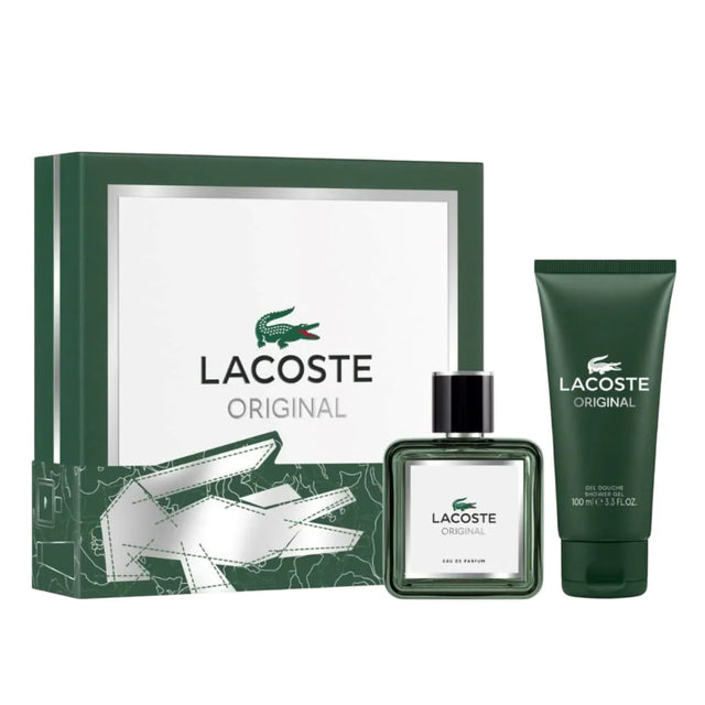 Set Lacoste: Original, Eau De Parfum, For Men, 60 ml + Original, Cleansing, Refreshing, Shower Gel, 100 ml  Lacoste - Nutra Best Bulgaria