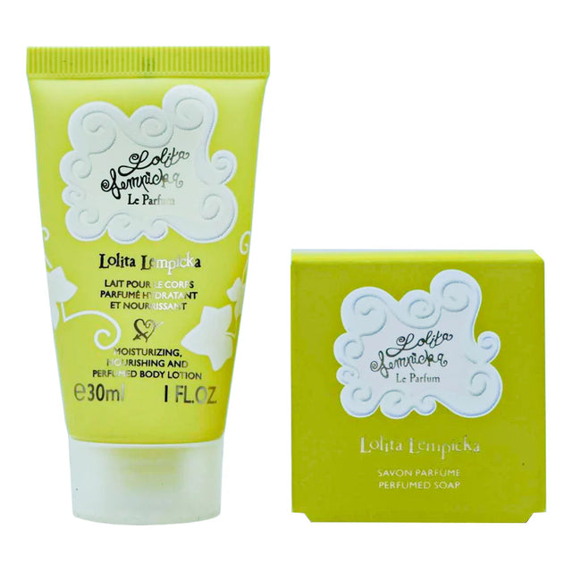 Set Lolita Lempicka:  Mon Premier Parfum, Moisturizing, Body Milk, 30 ml +  Mon Premier Parfum, Scented Soap Bar , 25 g *Miniature  Lolita Lempicka - Nutra Best Bulgaria