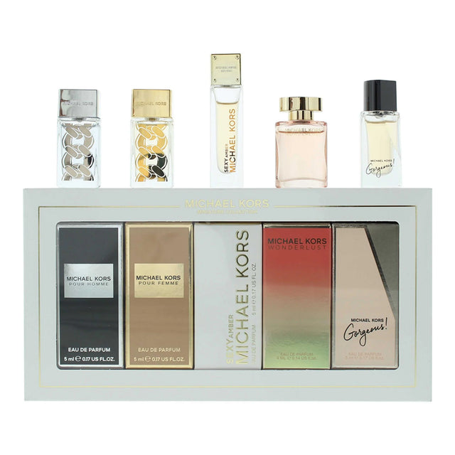 Set, Michael Kors, Miniatures, Eau De Parfum, For Women, 5 pcs, 5 ml *Miniature  Michael Kors - Nutra Best Bulgaria