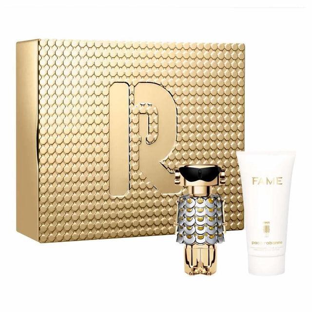 Set Paco Rabanne: Fame, Eau De Parfum, For Women, 50 ml + Fame, Hydrating, Body Lotion, 75 ml  Paco Rabanne - Nutra Best Bulgaria