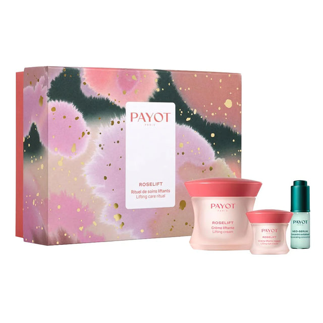 Set Payot: Roselift, Illuminating, Day, Cream, Face, 50 ml + Roselift, Lifting, Day, Eye Cream, 15 ml + Neo, Rejuvenating, Serum, For Face, 5 ml  Payot - Nutra Best Bulgaria