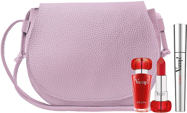 Set Pupa: Vamp! Definition, Paraben-Free, Waterproof, Lash Defining, Mascara, 001, Extra Black, 9 ml + Vamp!, Paraben-Free, Volume, Cream Lipstick, 301, Intense Red, 3.5 g  Pupa - Nutra Best Bulgaria