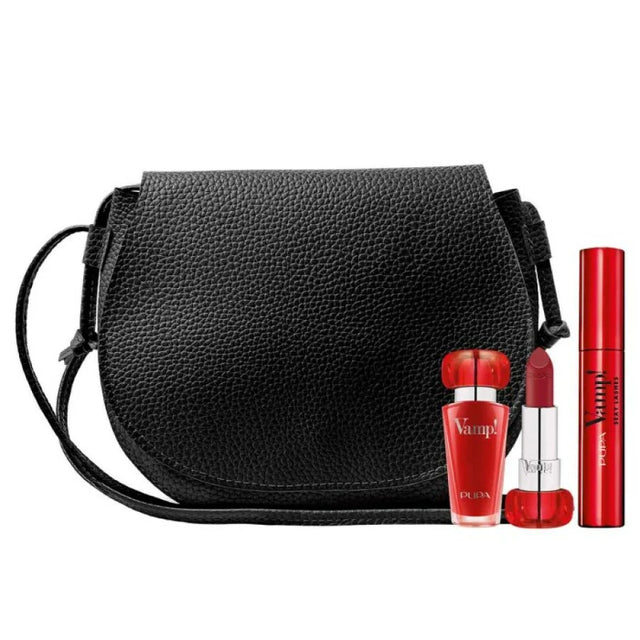 Set Pupa: Vamp!, Paraben-Free, Volume, Cream Lipstick, 301, Intense Red, 3.5 g + Vamp! Sexy Lashes, Paraben-Free, Mascara, 011, Sexy Black, 12 ml  Pupa - Nutra Best Bulgaria