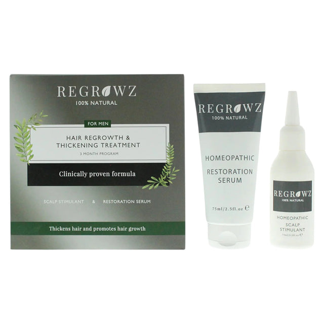 Set Regrowz: Homeopathic