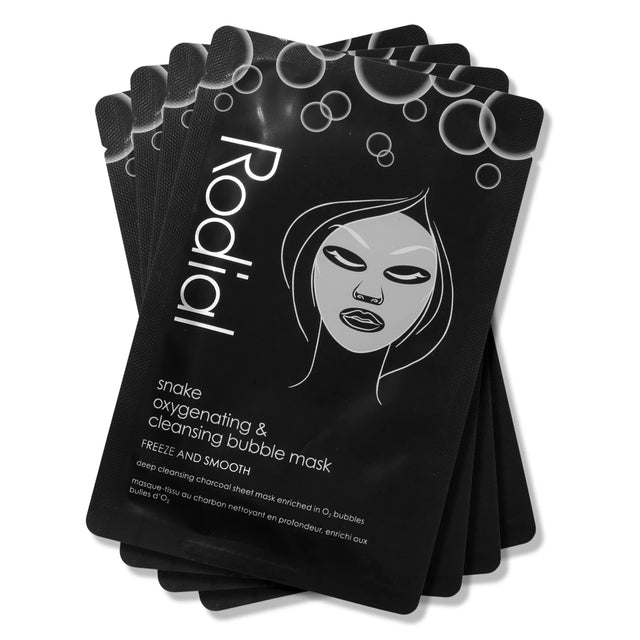 Set, Rodial, Snake, Cleansing, Sheet Mask, For Face, 4 pcs, 22 g  Rodial - Nutra Best Bulgaria