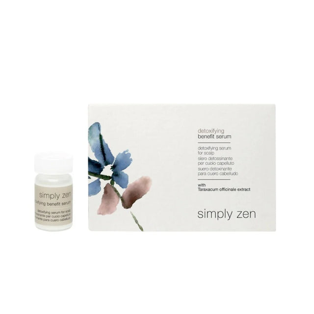 Set, Simply Zen, Detoxifying, Leave In Scalp Treatment Serum, For Detoxing, 12 pcs, 5 ml  Simply Zen - Nutra Best Bulgaria
