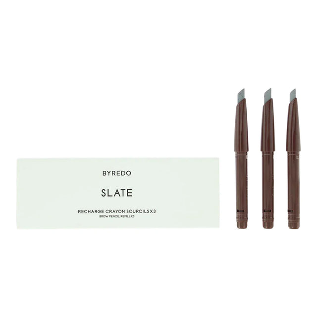 Set Trio, Byredo, All-In-One, Eyebrow Cream Pencil, 05, Slate, Refill, 3 pcs, 0.25 g  Byredo - Nutra Best Bulgaria