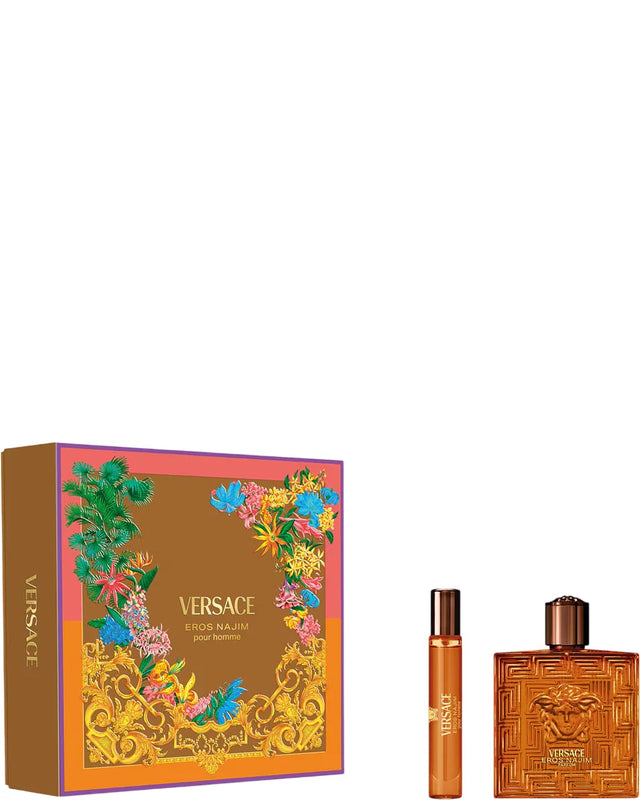 Set Versace: Eros Najim, Eau De Parfum, For Men, 100 ml + Eros Najim, Eau De Parfum, For Men, 10 ml  Versace - Nutra Best Bulgaria