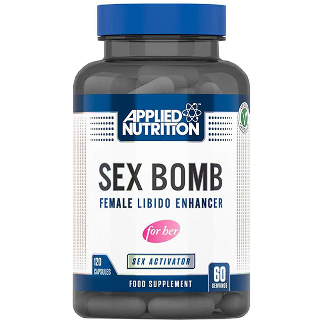 Sex Bomb For Her | Female Libido Enhancer 120 капсули  Applied Nutrition - Nutra Best Bulgaria