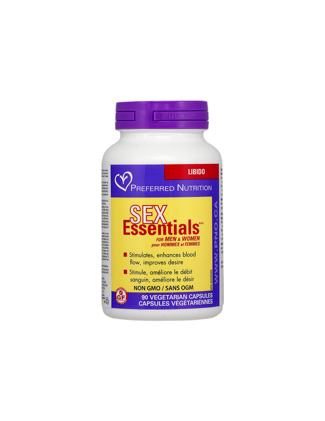 Sex Essentials® for Men & Women x 90 капсули  Natural Factors - Nutra Best Bulgaria