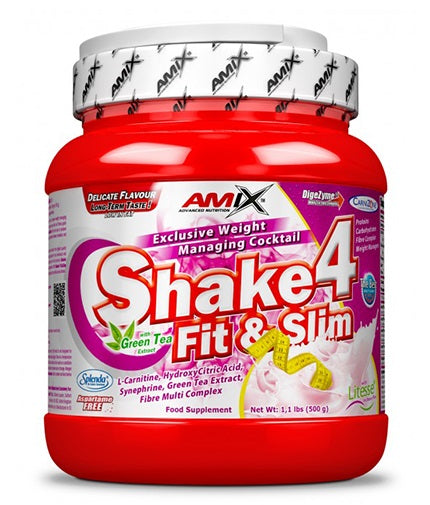 Shake 4 Fit & Slim 0.500 kg  AMIX - Nutra Best Bulgaria