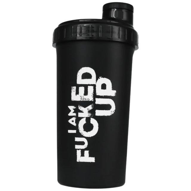 Shaker |  I AM FUCKED UP - Black - 700 мл  Swedish Supplements - Nutra Best Bulgaria
