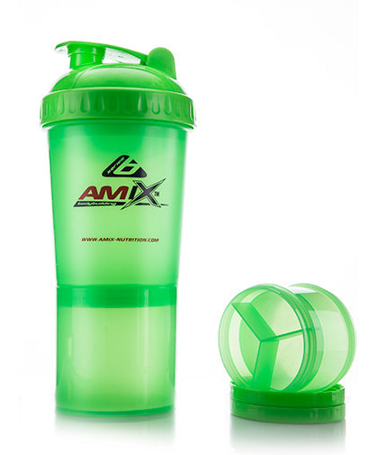 Shaker Monster Bottle /Green/  AMIX - Nutra Best Bulgaria