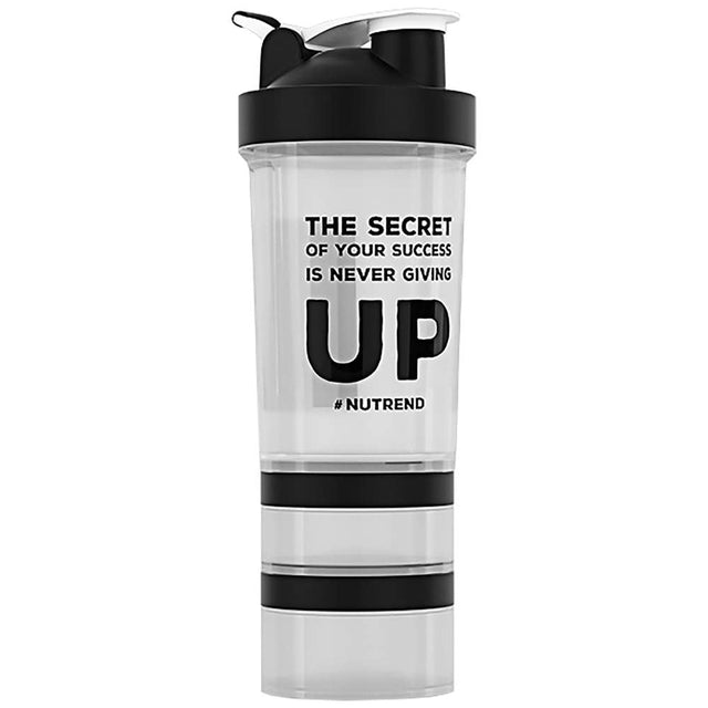 Shaker - The Secret Of Your Success Is Never Giving UP 450 мл  Nutrend - Nutra Best Bulgaria