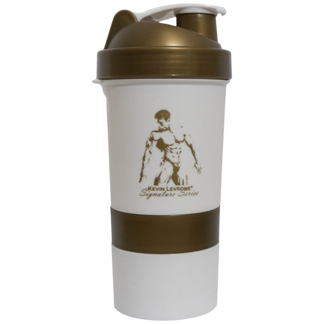 Kevin Levrone Shaker | White Gold 500 мл - Nutra Best Bulgaria