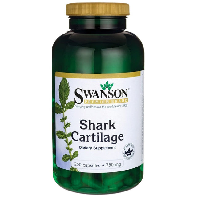 Shark Cartilage 750 mg 250 капсули  Swanson - Nutra Best Bulgaria