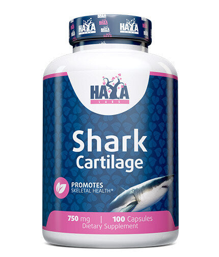 Shark Cartilage 750mg. / 100 Caps.  Haya Labs - Nutra Best Bulgaria