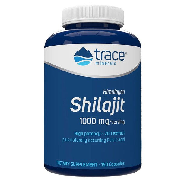Shilajit 1000 mg - 150 капсули  Trace Minerals - Nutra Best Bulgaria
