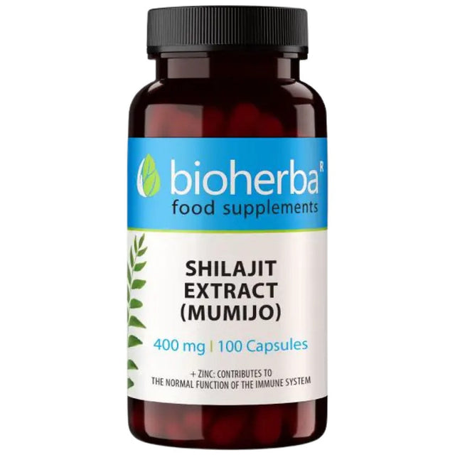 Shilajit Extract - 100 капсули  Bioherba - Nutra Best Bulgaria