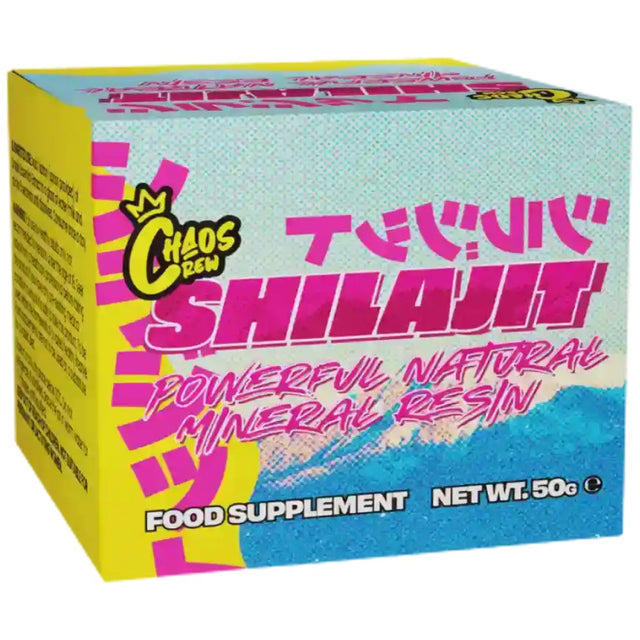 Shilajit Powerful Natural Mineral Resin - 50 грама  Chaos Crew - Nutra Best Bulgaria