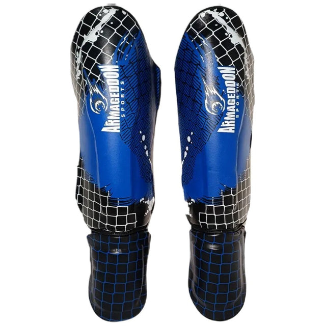 Shin Guards - Blue 2 бр.  ARMAGEDDON - Nutra Best Bulgaria