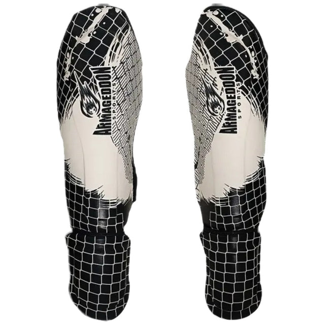 Shin Guards - White 2 бр.  ARMAGEDDON - Nutra Best Bulgaria