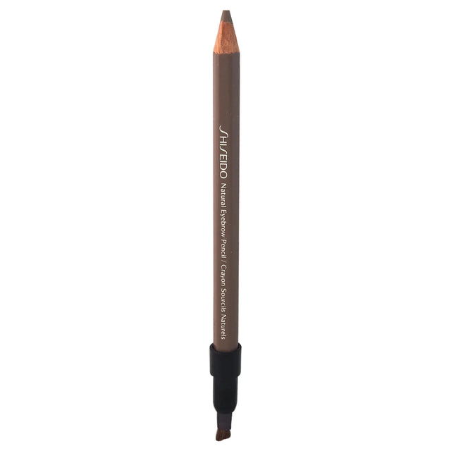 Shiseido, Natural, Double-Ended, Eyebrow Cream Pencil & Brush 2-In-1, BR603, Light Brown, 1.1 g *Tester  Shiseido - Nutra Best Bulgaria