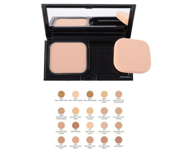 Shiseido, Sheer Matifying Compact, Oil-Free, Long Lasting, Compact Foundation, O20, Natural Light Ochre, SPF 10, Refillable, 9.8 g  Shiseido - Nutra Best Bulgaria