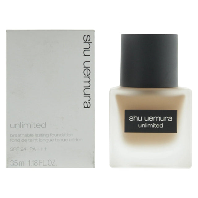Shu Uemura, Unlimited, Natural, Liquid Foundation, 734, 734 Rich Beige, SPF 24, 35 ml  Shu Uemura - Nutra Best Bulgaria