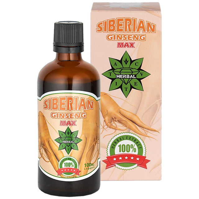 Siberian Ginseng - 100 мл  Cvetita Herbal - Nutra Best Bulgaria