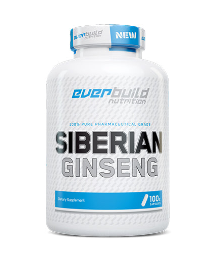 Siberian Ginseng 500 mg / 100 Caps  EVERBUILD - Nutra Best Bulgaria