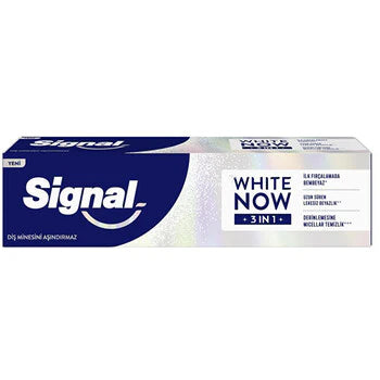 Signal - White Now 3in1 Original - Bělicí zubní pasta -  Signal - Nutra Best Bulgaria
