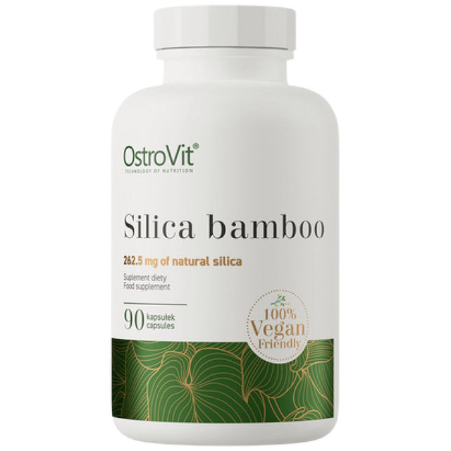 Silica Bamboo 350 mg / Vege 90 капсули  OstroVit - Nutra Best Bulgaria