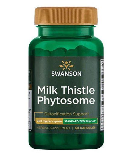 Siliphos Milk Thistle Phytosome 300 mg - 60 капсули - Nutra Best