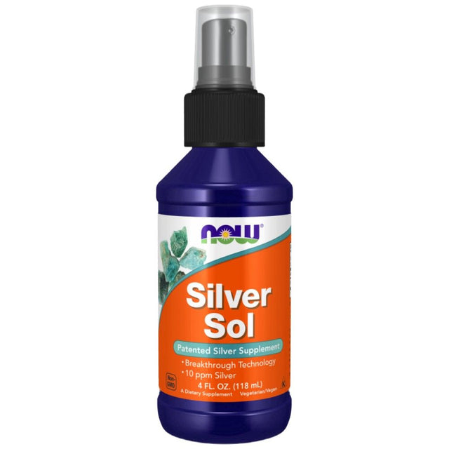 Silver Sol - 118 мл  NOW Foods - Nutra Best Bulgaria