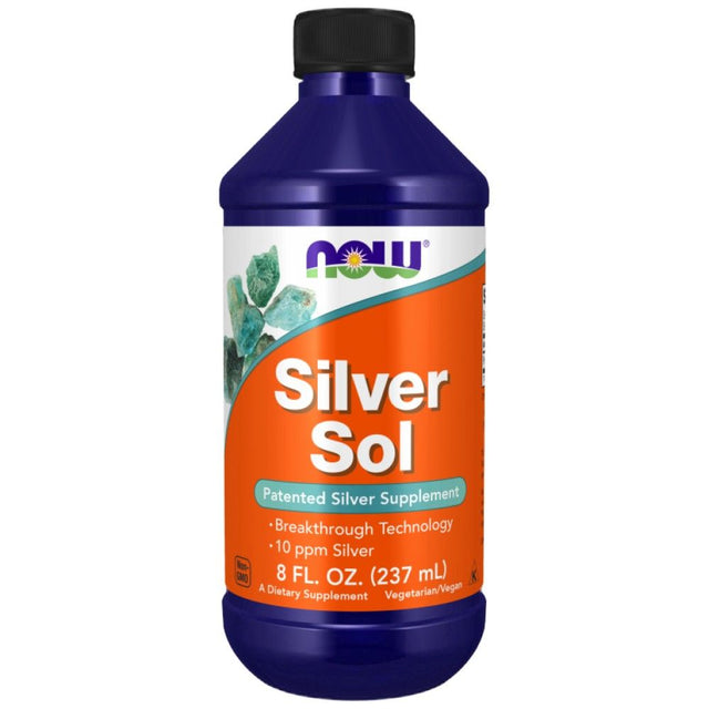 Silver Sol - 237 мл  NOW Foods - Nutra Best Bulgaria