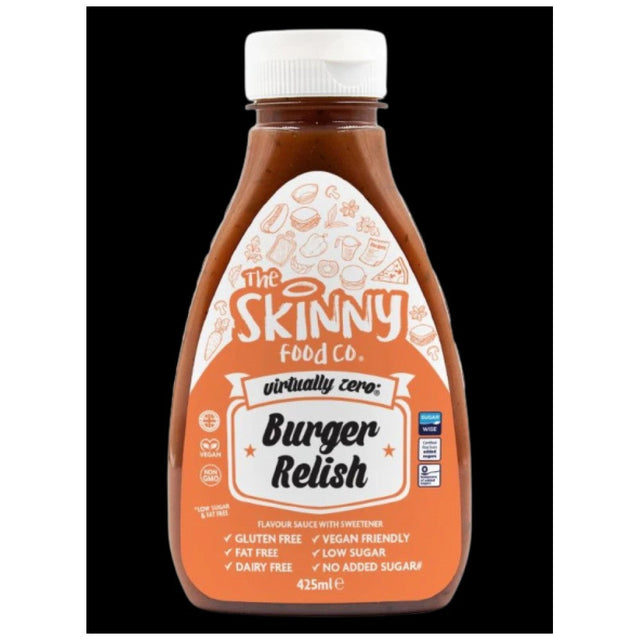 Skinny Sauce | Burger Relish - 425 мл  Skinny Food Co - Nutra Best Bulgaria