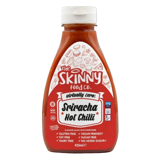 Skinny Sauce | Sriracha Hot Chilli - 425 мл - Nutra Best