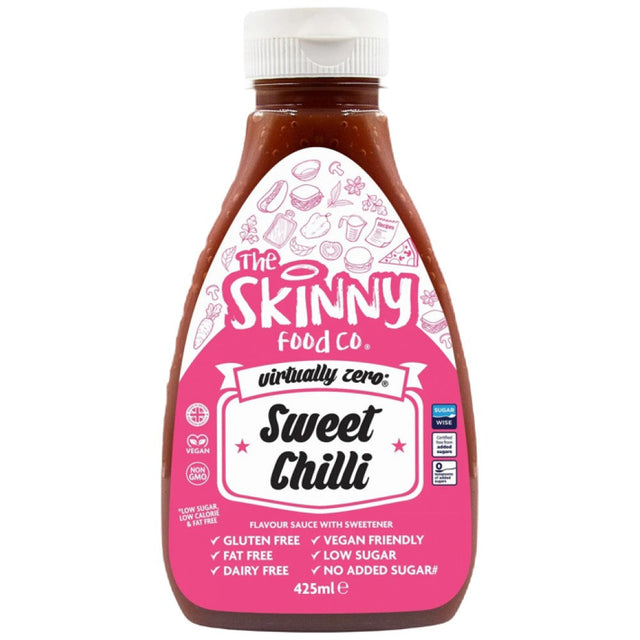 Skinny Sauce | Sweet Chilli - 425 мл  Skinny Food Co - Nutra Best Bulgaria
