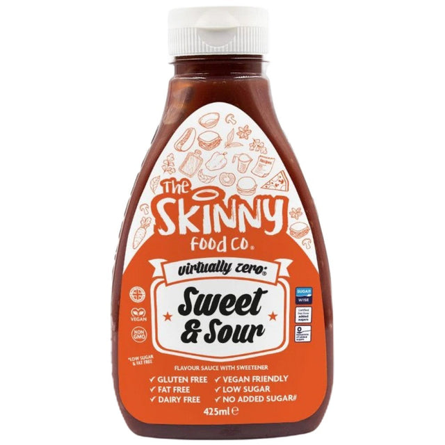 Skinny Sauce | Sweet & Sour - 425 мл  Skinny Food Co - Nutra Best Bulgaria