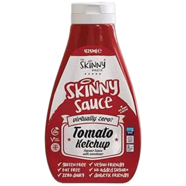 Skinny Sauce | Tomato Ketchup - 425 мл  Skinny Food Co - Nutra Best Bulgaria