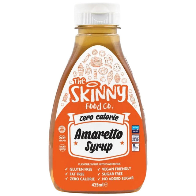 Skinny Syrup | Amaretto - 425 мл  Skinny Food Co - Nutra Best Bulgaria