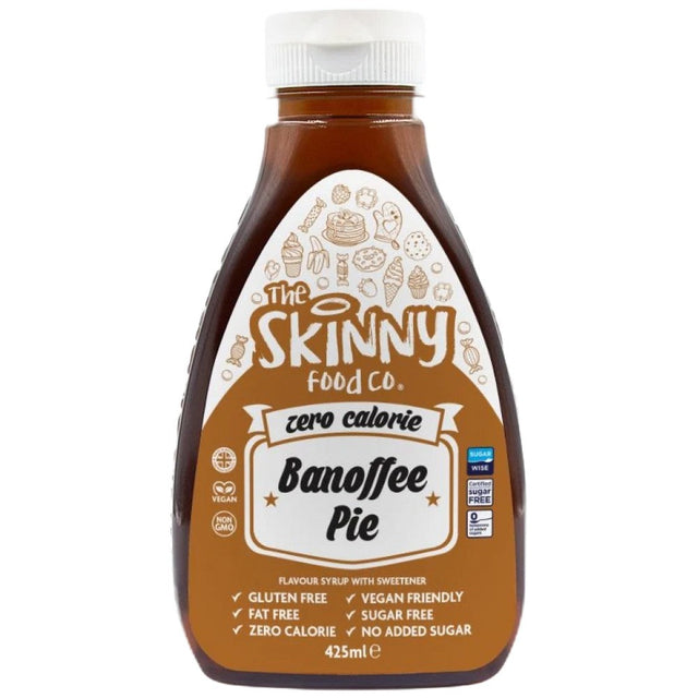 Skinny Syrup | Banoffee Pie - 425 мл  Skinny Food Co - Nutra Best Bulgaria