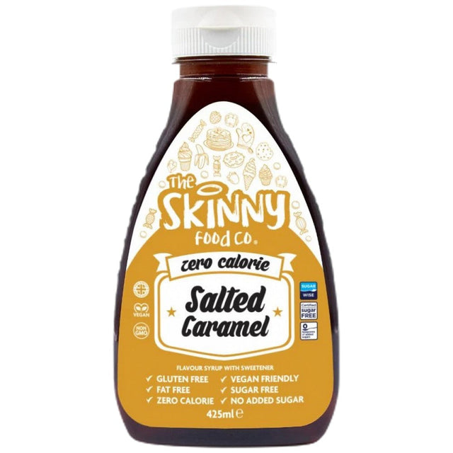 Skinny Syrup | Salted Caramel - 425 мл  Skinny Food Co - Nutra Best Bulgaria