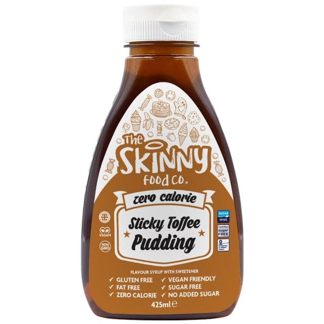 Skinny Syrup | Sticky Toffee Pudding - 425 мл  Skinny Food Co - Nutra Best Bulgaria