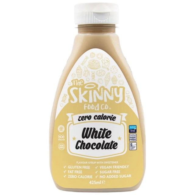 Skinny Syrup | White Chocolate - 425 мл  Skinny Food Co - Nutra Best Bulgaria