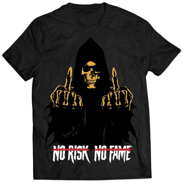 Skull Labs T-Shirt | Black-Gold - Nutra Best