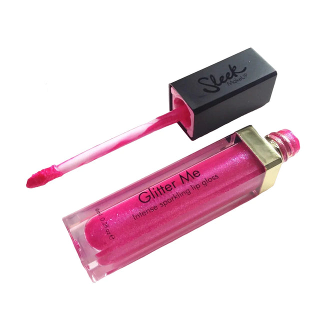 Sleek MakeUP, Glitter Me, Lip Gloss, Uptown Girl, 6 ml  Sleek MakeUP - Nutra Best Bulgaria